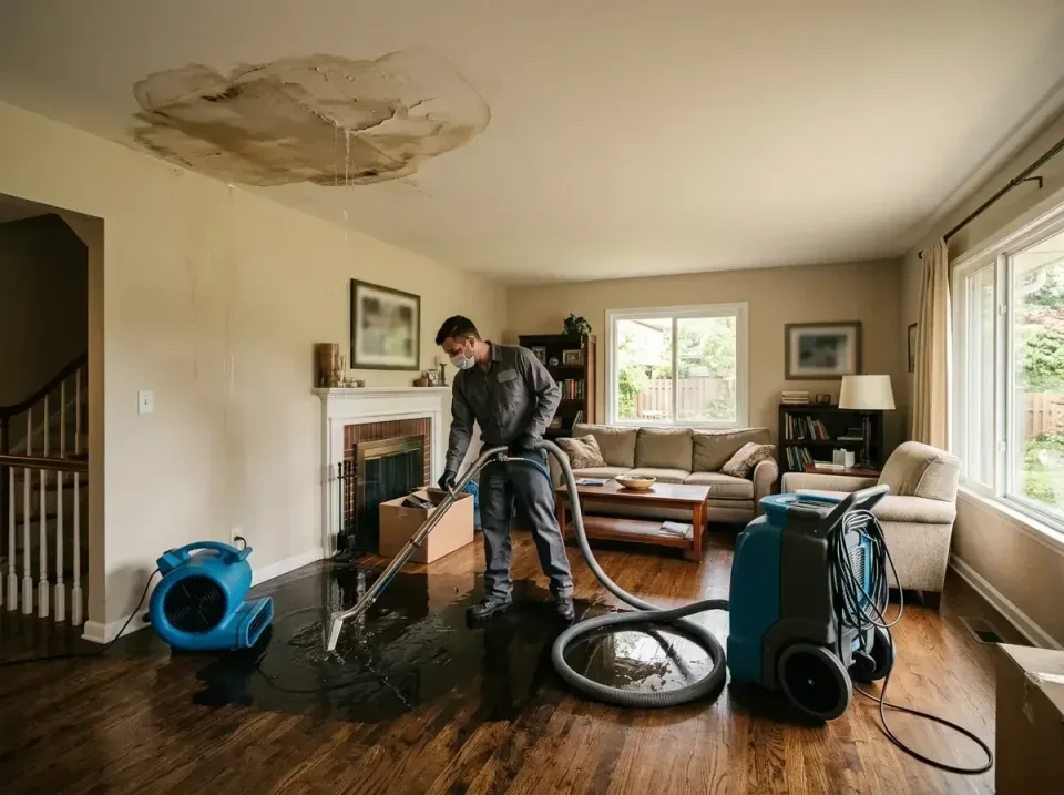 attic-pipe-burst-ceiling-drip-008 — frequently asked questions, Water Damage Restoration & Carpet Care in Rose Hill, KS